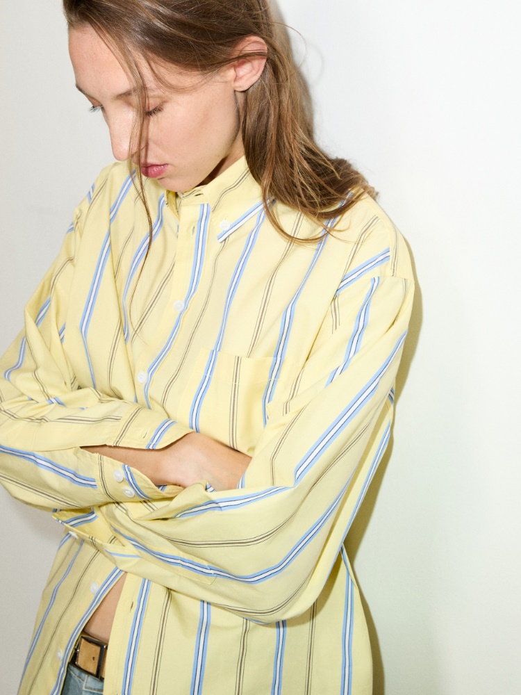Camicia in popeline con stampa - MAX&Co. - 4