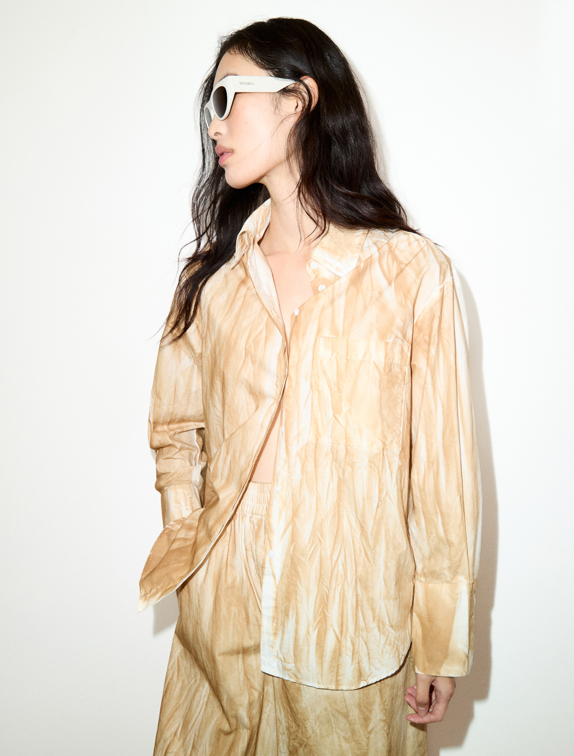 Cotton-poplin shirt - MAX&Co.