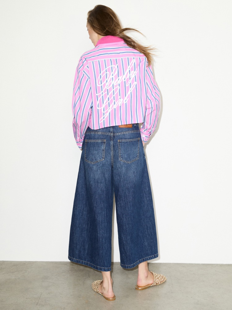 Camicia cropped con stampa - MAX&Co. - 5