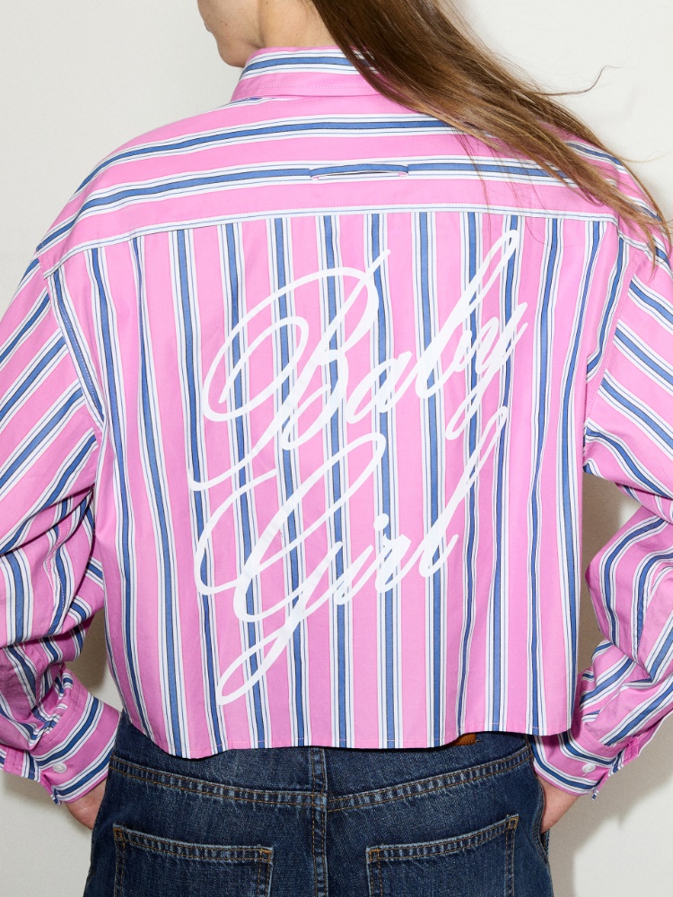 Camicia cropped con stampa - MAX&Co. - 4