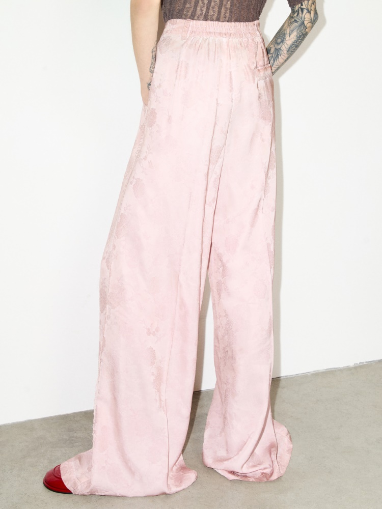 Hose aus fließendem Jacquard - ROSA - MAX&Co.