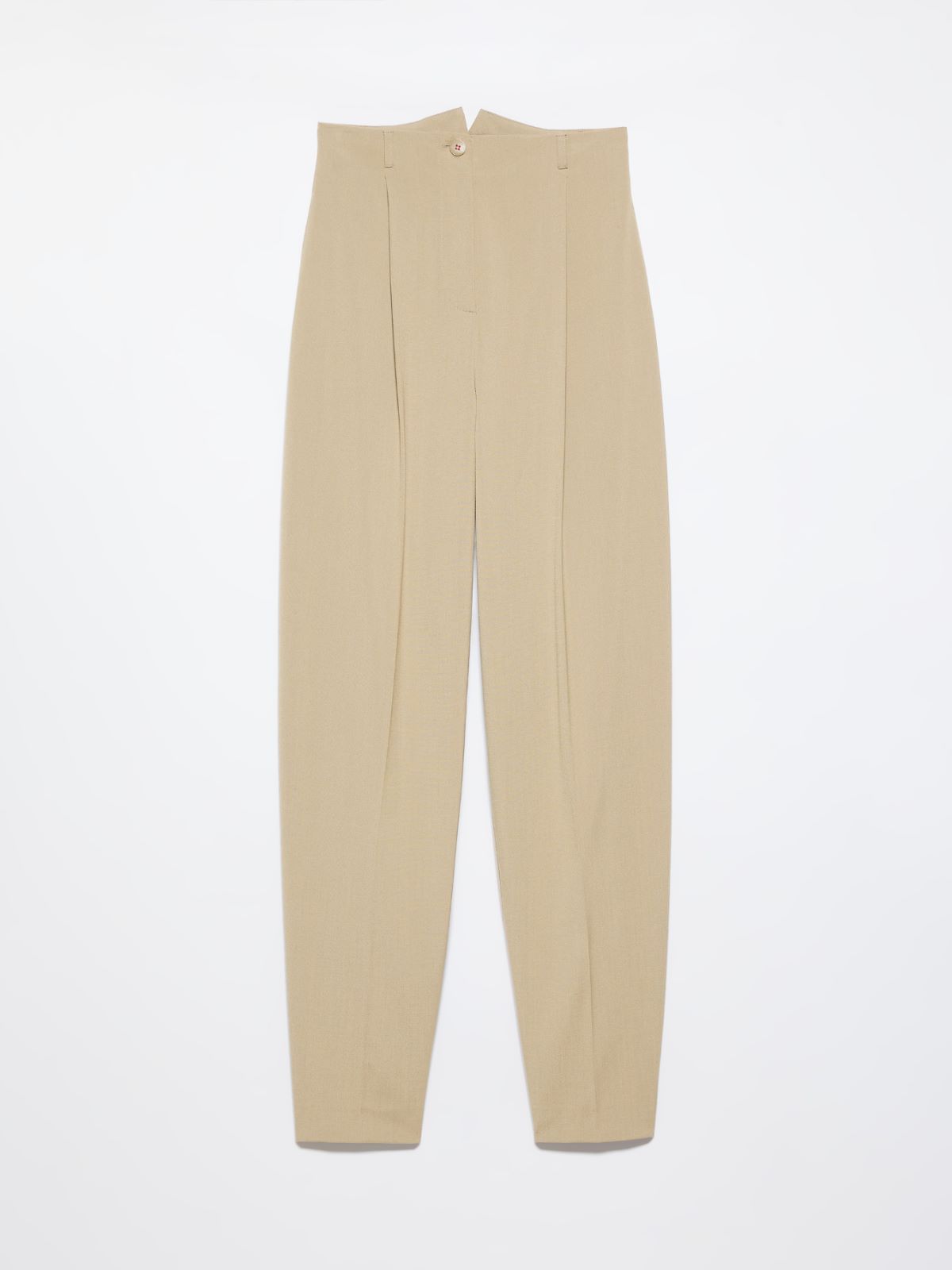 Tailored barrel-leg trousers - TURTLEDOVE - MAX&Co. - 5