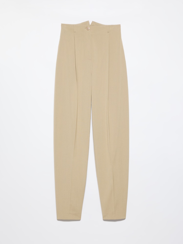 Tailored barrel-leg trousers - TURTLEDOVE - MAX&Co. - 5