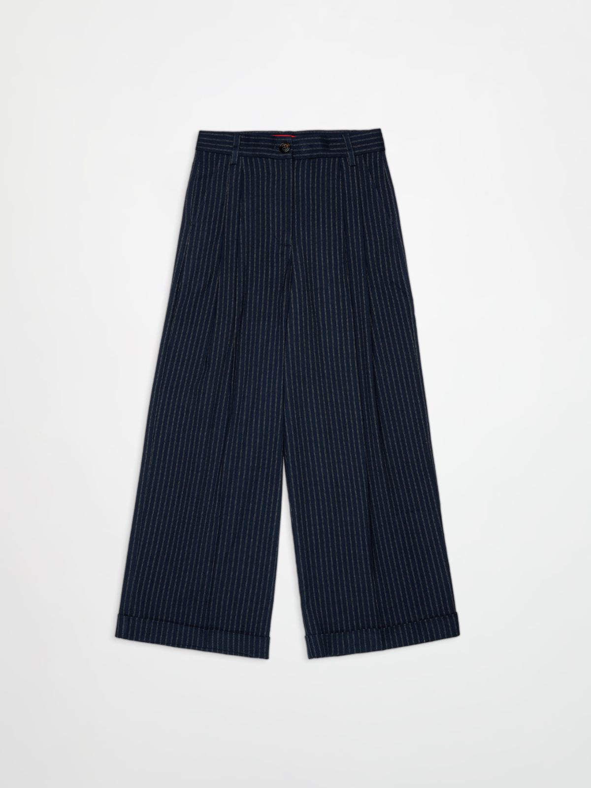 Pantalon formel à rayures KID - BLEU - MAX&Co.