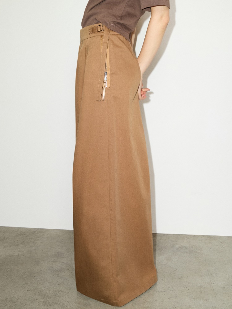 Pantaloni extra-wide in cotone - MAX&Co. - 4