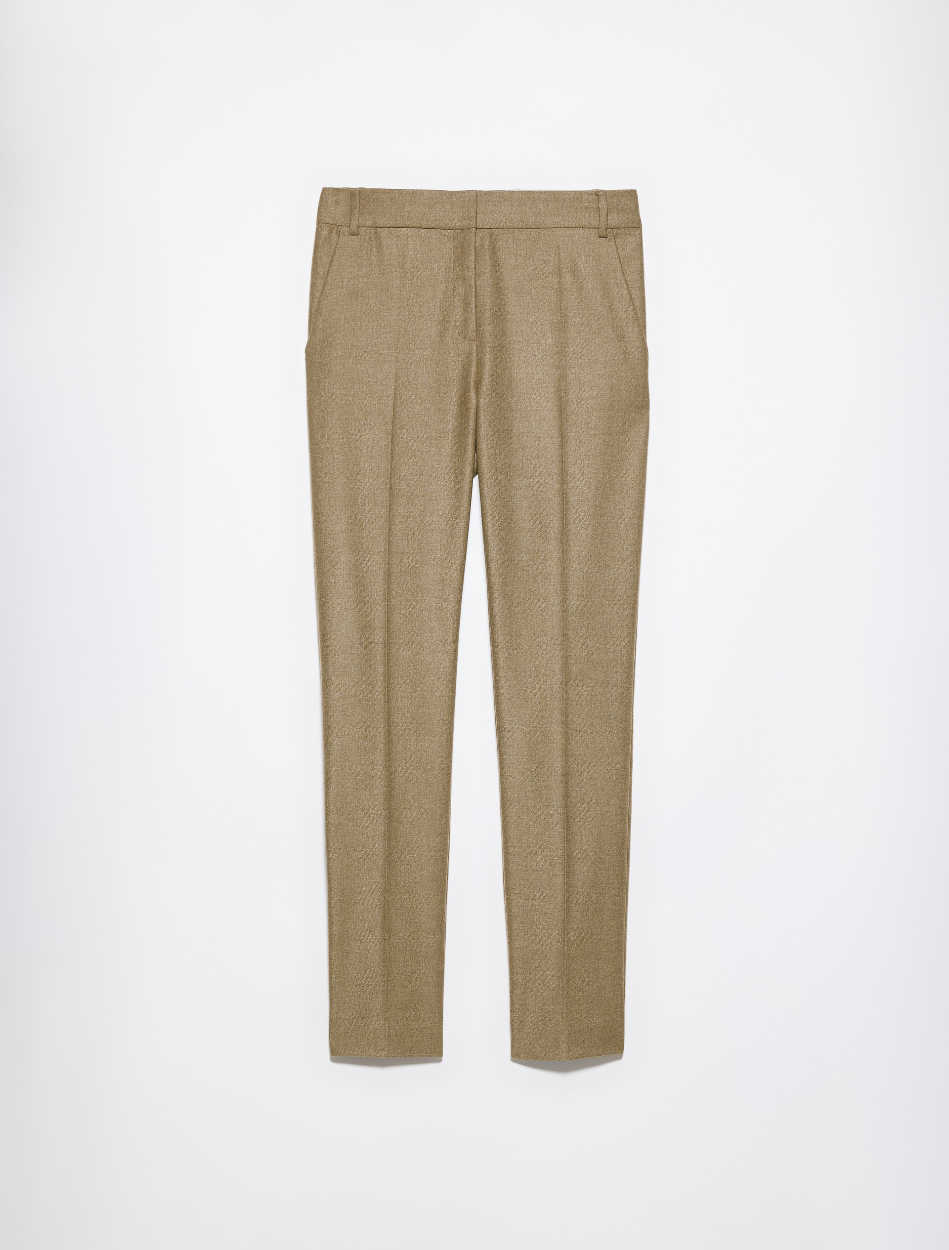 Tapered flannel trousers - MAX&Co.