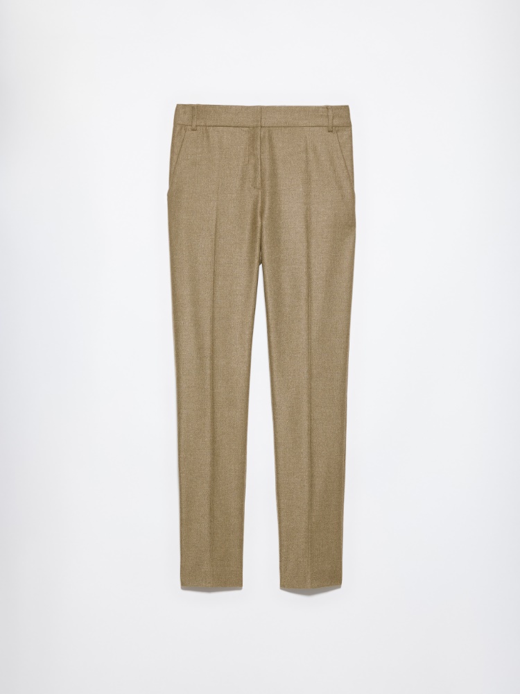 Tapered flannel trousers - MAX&Co. - 6