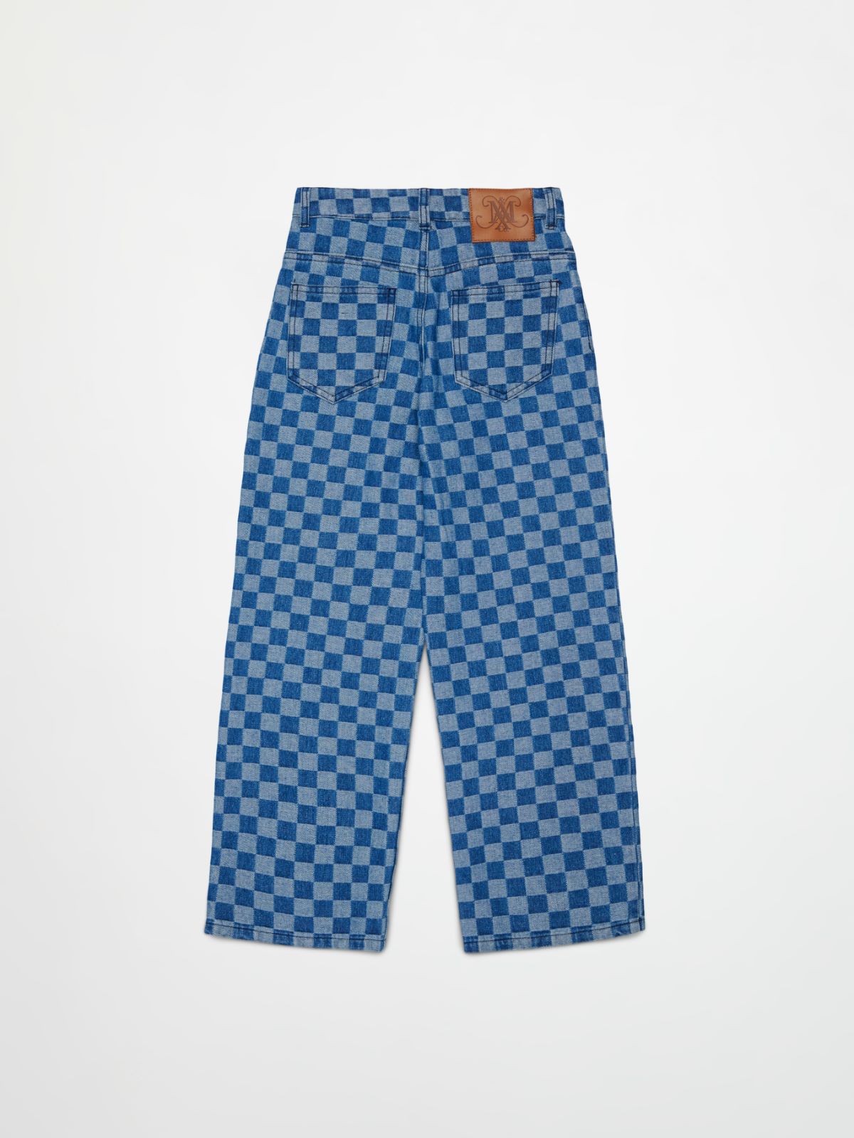 Jean regular à motif à carreaux KID - BLEU JEANS - MAX&Co. - 2
