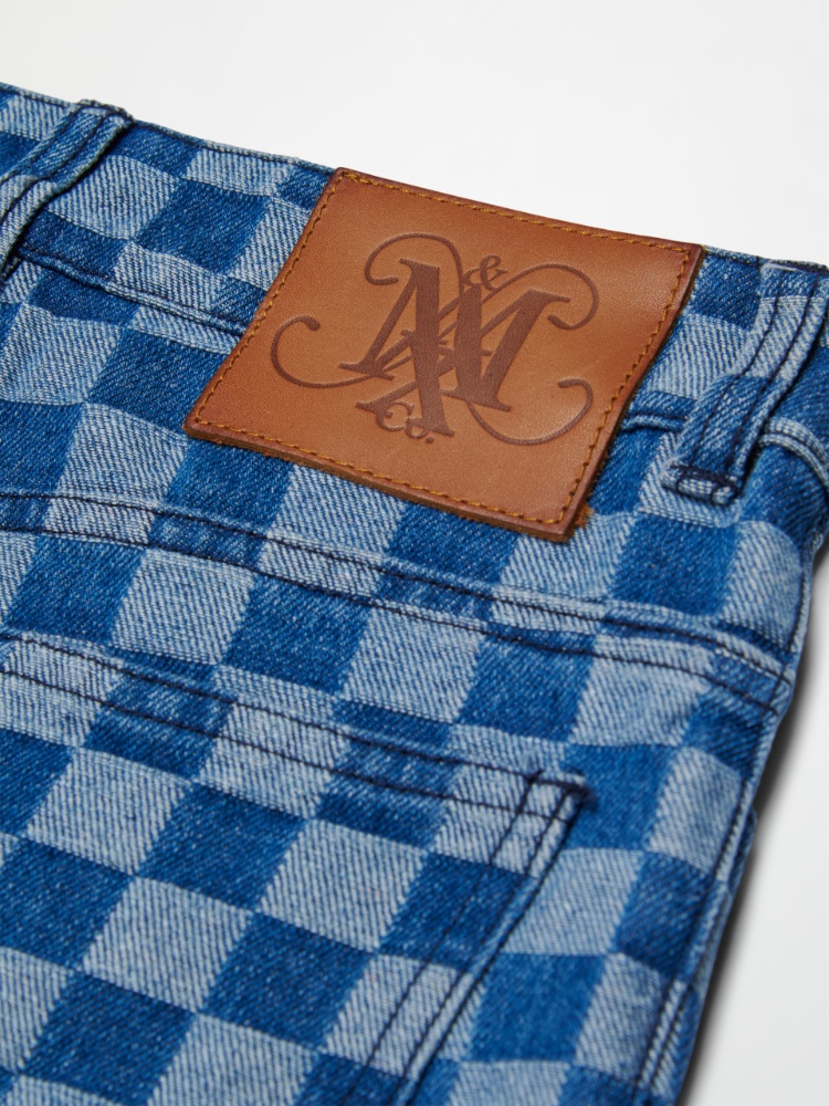 Jean regular à motif à carreaux KID - MAX&Co. - 4