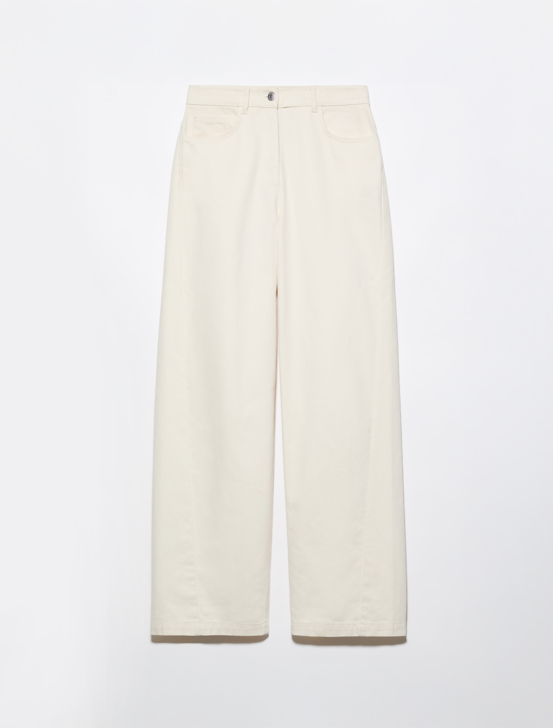Cotton-drill trousers - MAX&Co.
