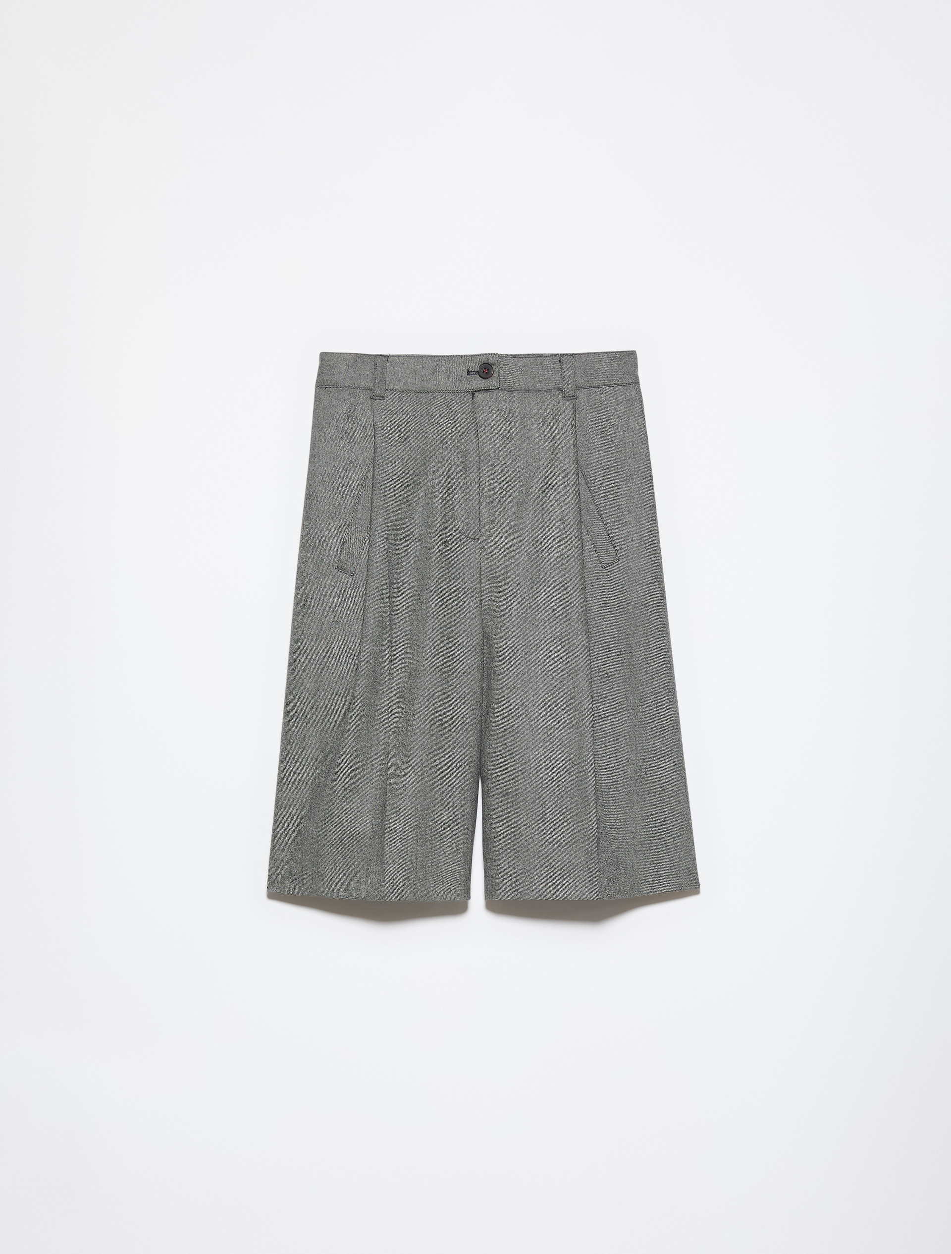 Flannel Bermuda shorts - MAX&Co.