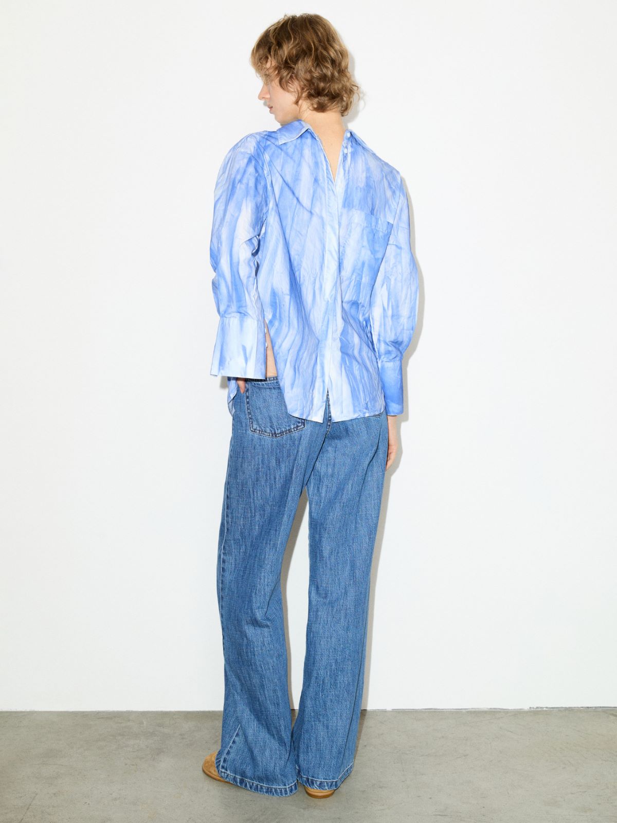Re-Edit bootcut jeans - NAVY - MAX&Co.