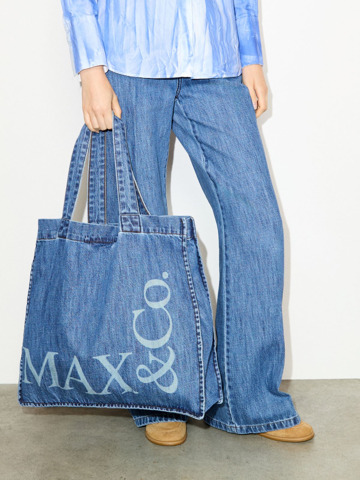 Re-Edit bootcut jeans - NAVY - MAX&Co. - 5