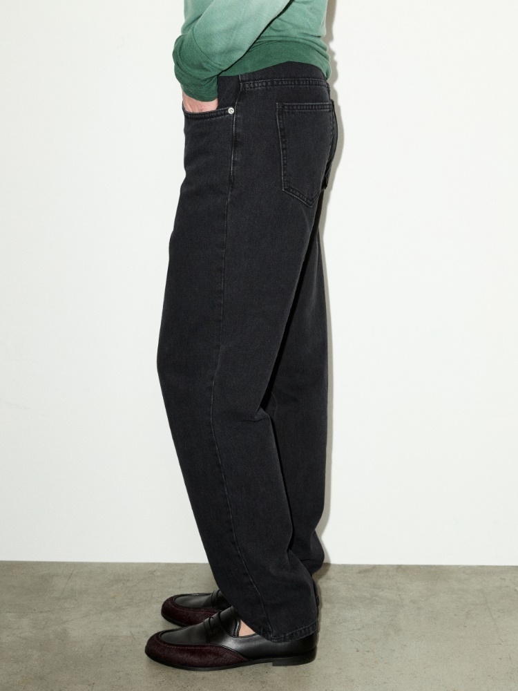 Black slim-fit jeans - BLACK - MAX&Co. - 3