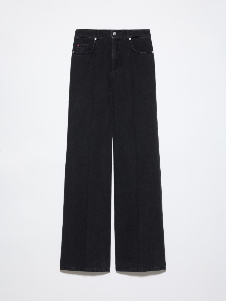 Black wide-leg jeans - BLACK - MAX&Co. - 6