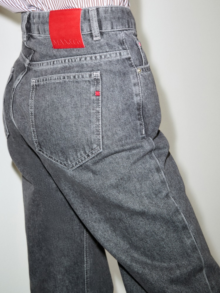 Grey loose-fit jeans - GREY - MAX&Co. - 3