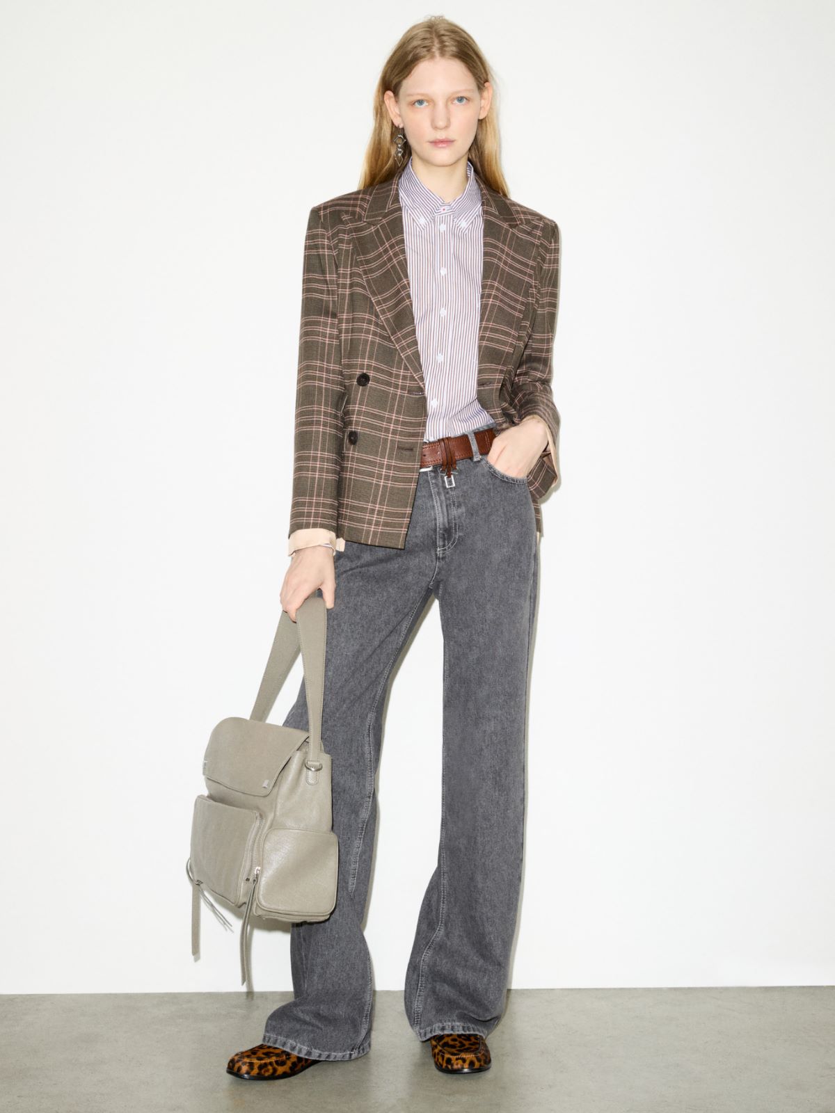 Grey loose-fit jeans - GREY - MAX&Co. - 5