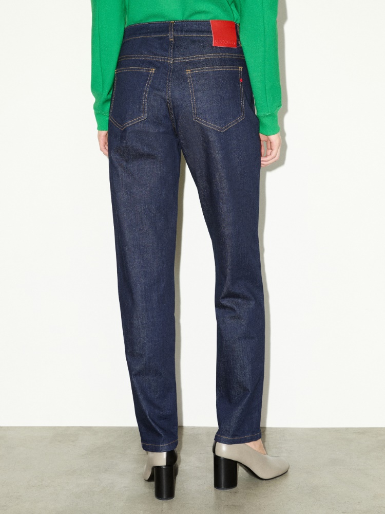 Slim-Fit-Jeans in Raw-Blue - BLAU - MAX&Co. - 2