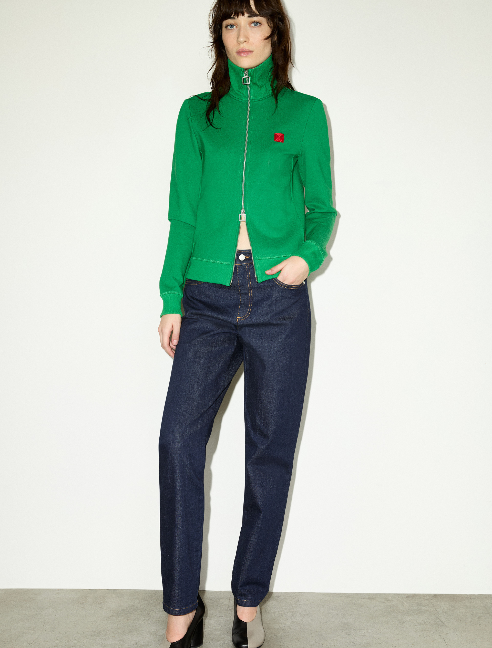 Slim-Fit-Jeans in Raw-Blue - MAX&Co.