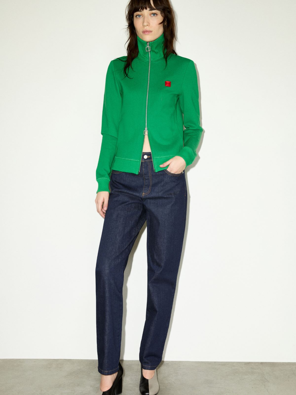 Slim-Fit-Jeans in Raw-Blue - BLAU - MAX&Co.