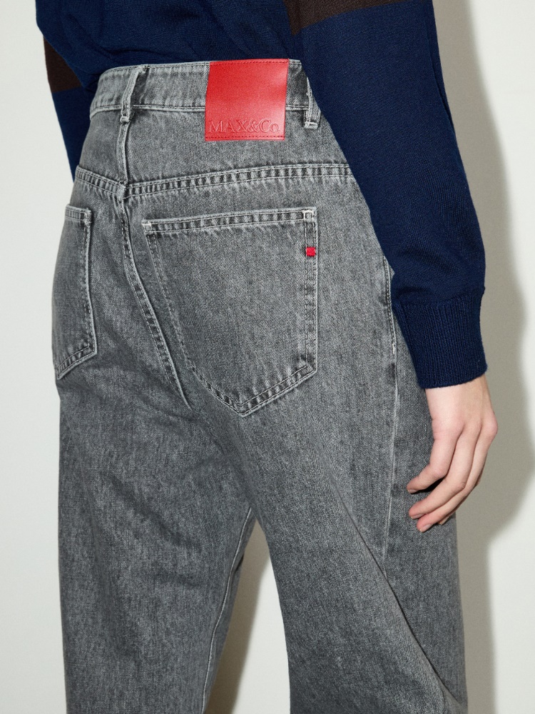 Grey slim-fit jeans - MAX&Co. - 3