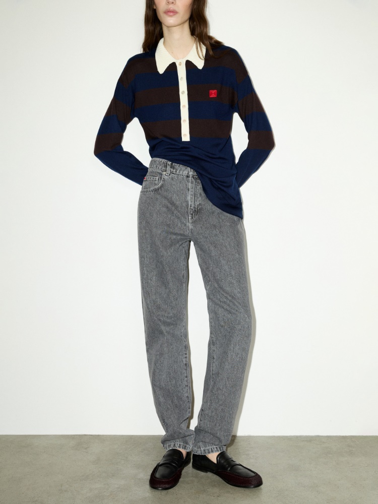Grey slim-fit jeans - MAX&Co.