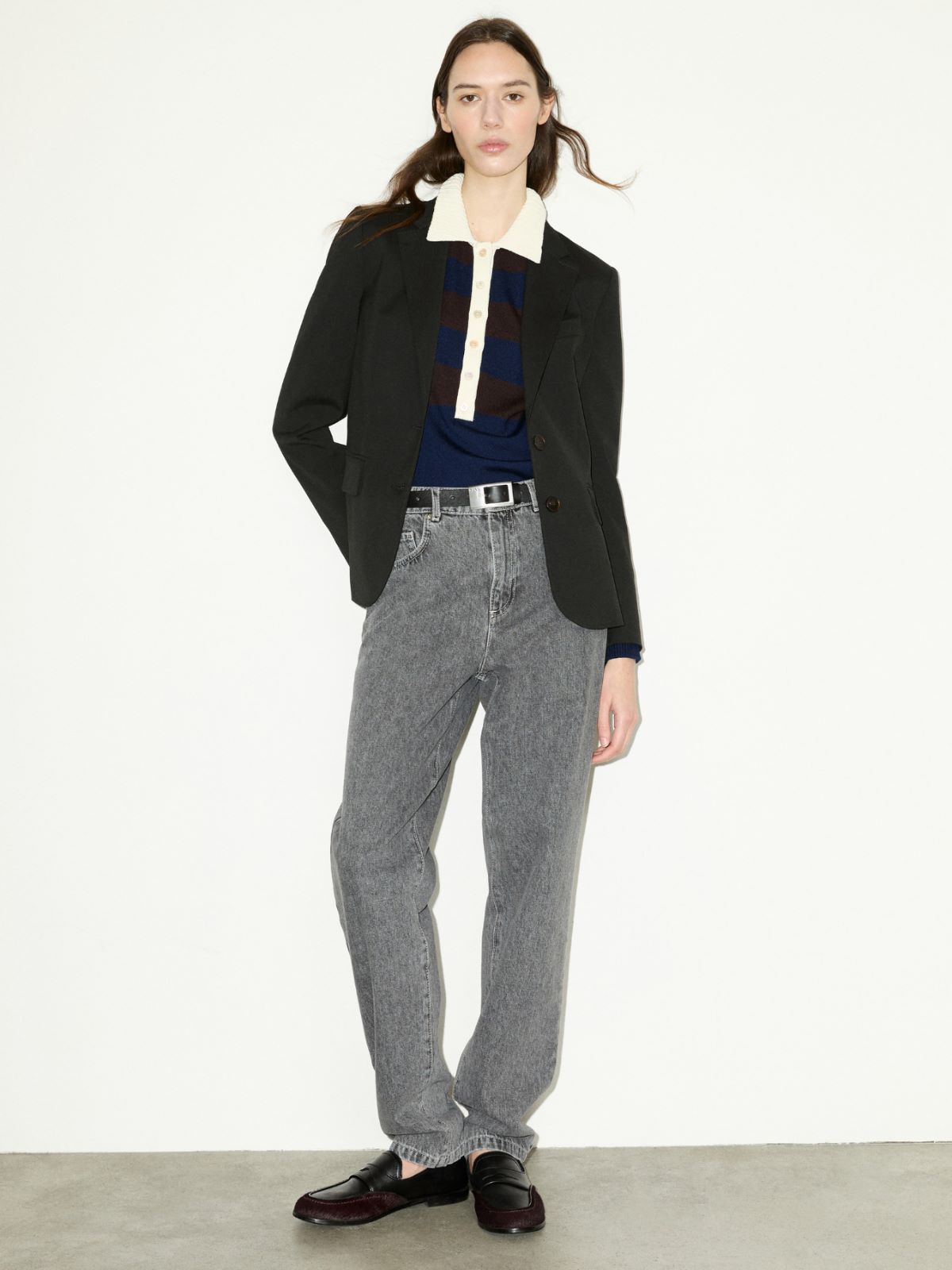 Grey slim-fit jeans - GREY - MAX&Co. - 5