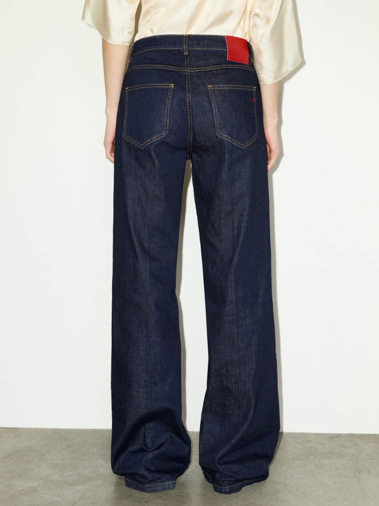Raw-blue wide-leg jeans - MAX&Co. - 2