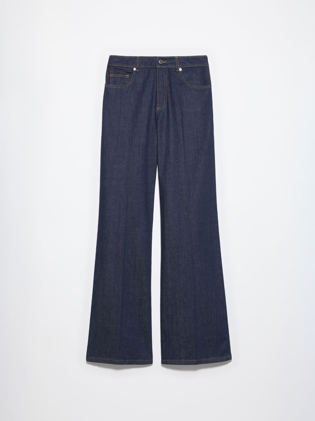 Raw-blue wide-leg jeans - NAVY - MAX&Co. - 6