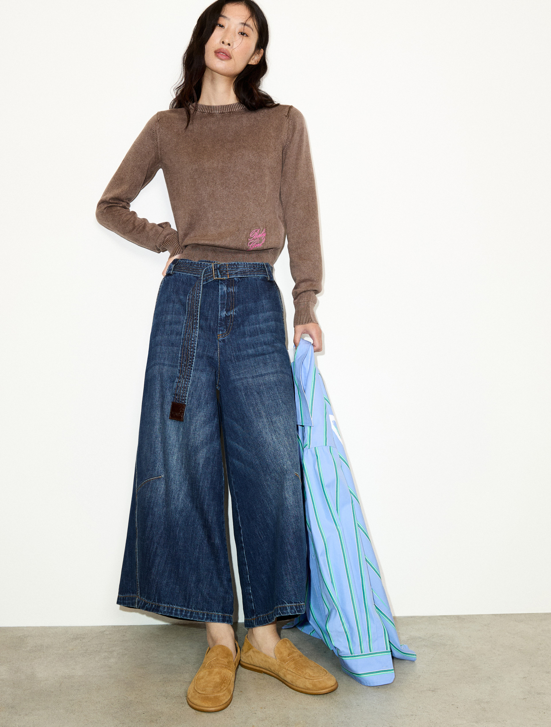 Re-Edit long Bermuda jeans - MAX&Co.