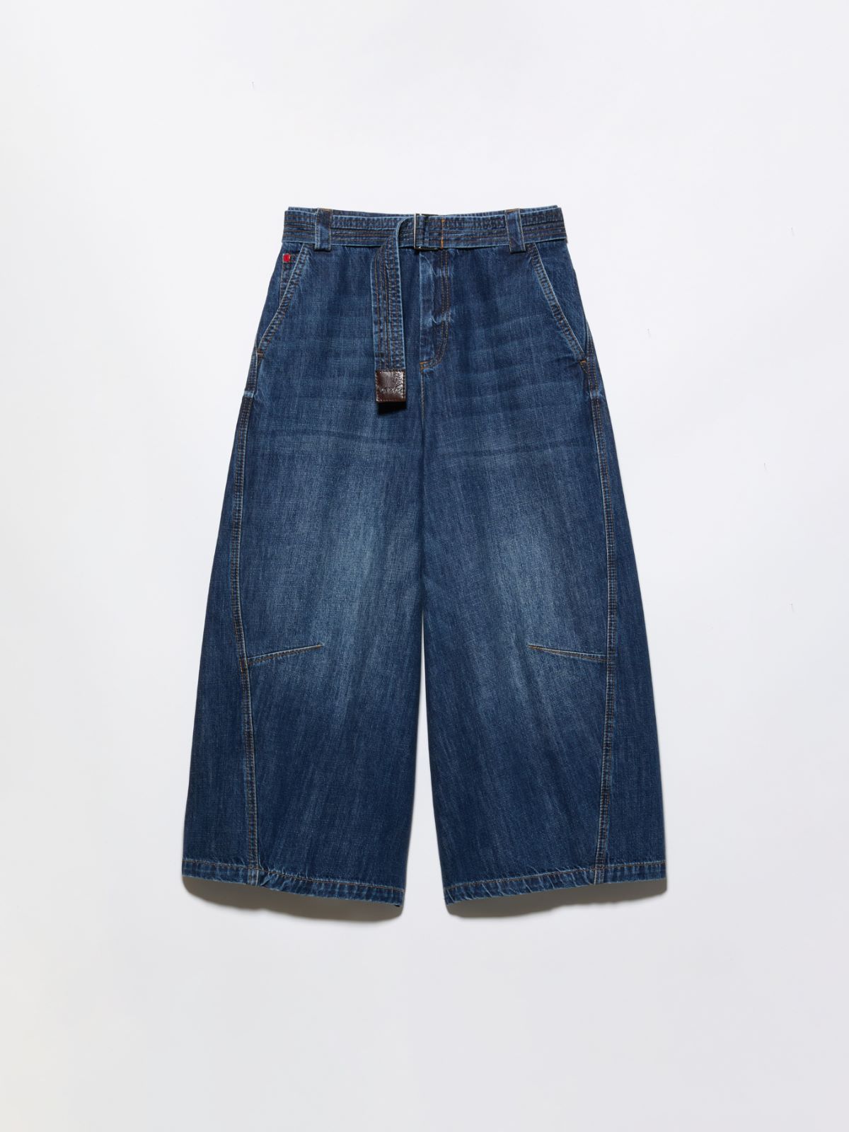 Bermudas vaqueras largas Re-Edit - AZUL - MAX&Co.