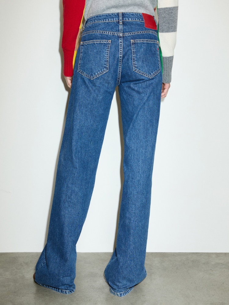 Washed-blue loose-fit jeans - BLUE JEANS - MAX&Co. - 2