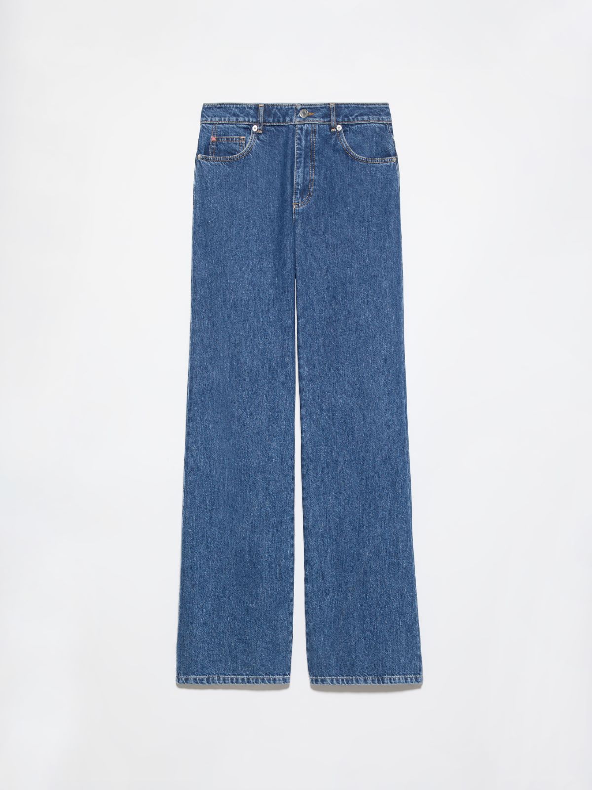 Washed-blue loose-fit jeans - BLUE JEANS - MAX&Co. - 6