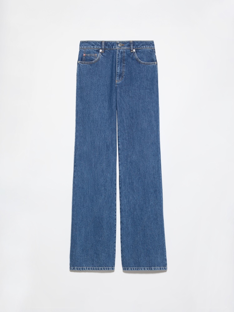 Washed-blue loose-fit jeans - BLUE JEANS - MAX&Co. - 6