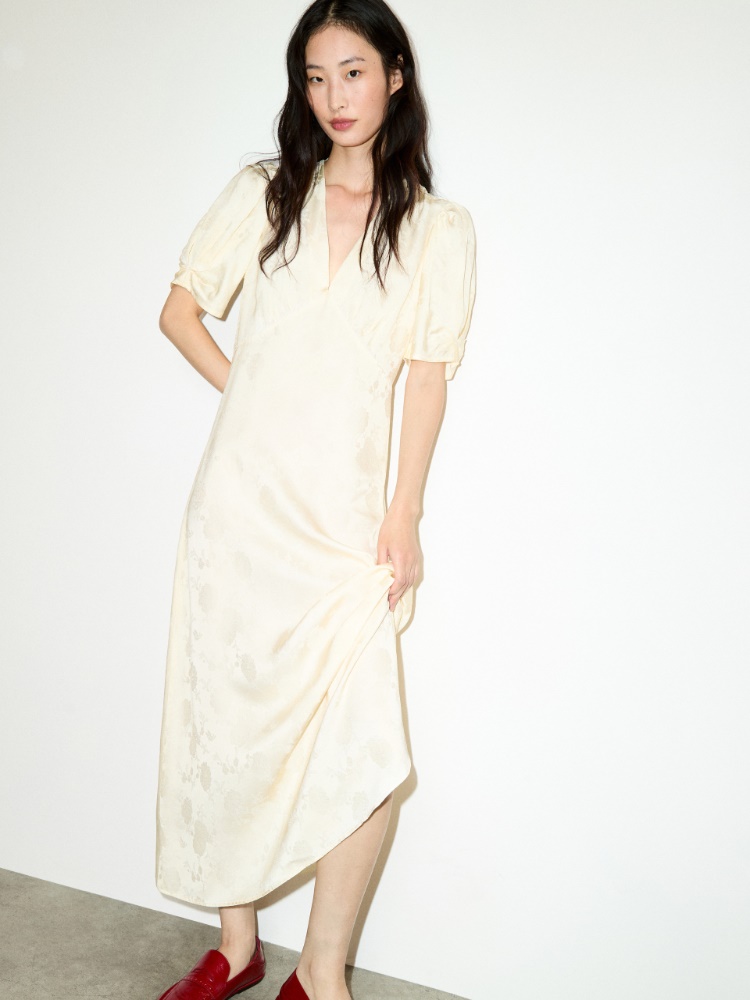 Floral jacquard dress - MAX&Co.