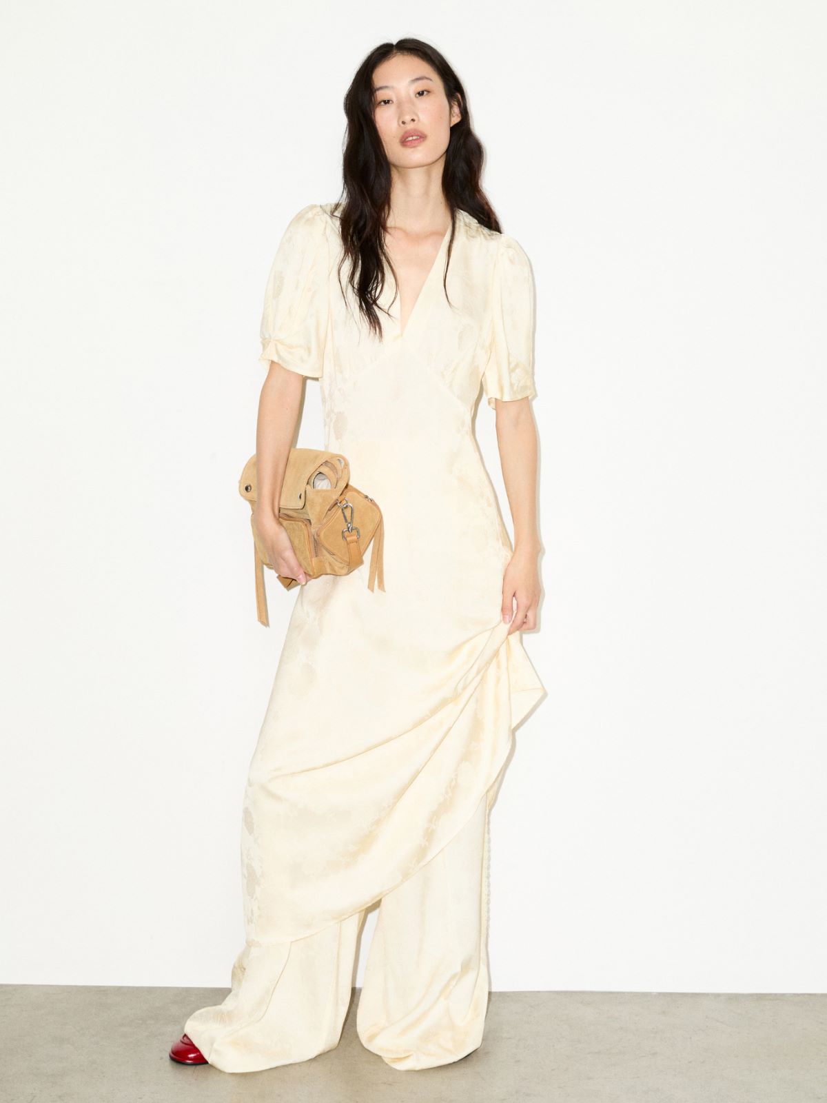 Floral jacquard dress - BANANA - MAX&Co.