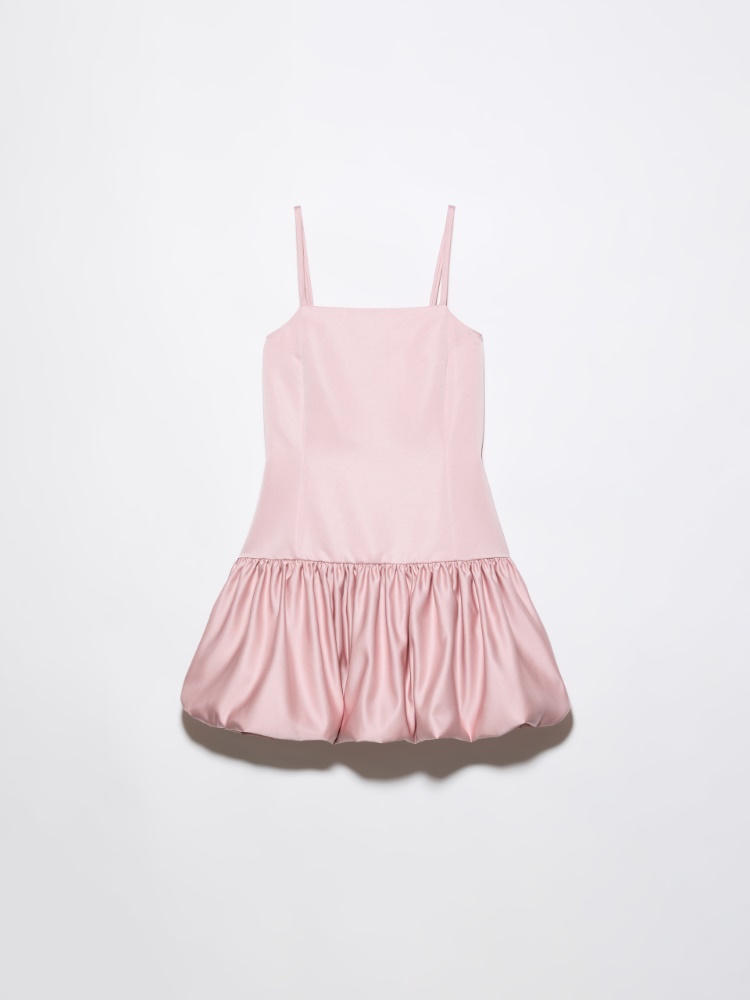 Satin balloon hem mini dress - MAX&Co. - 6