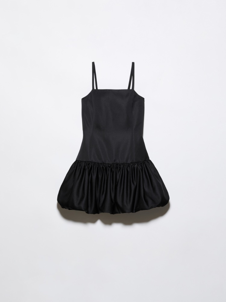 Satin balloon hem mini dress - MAX&Co. - 6