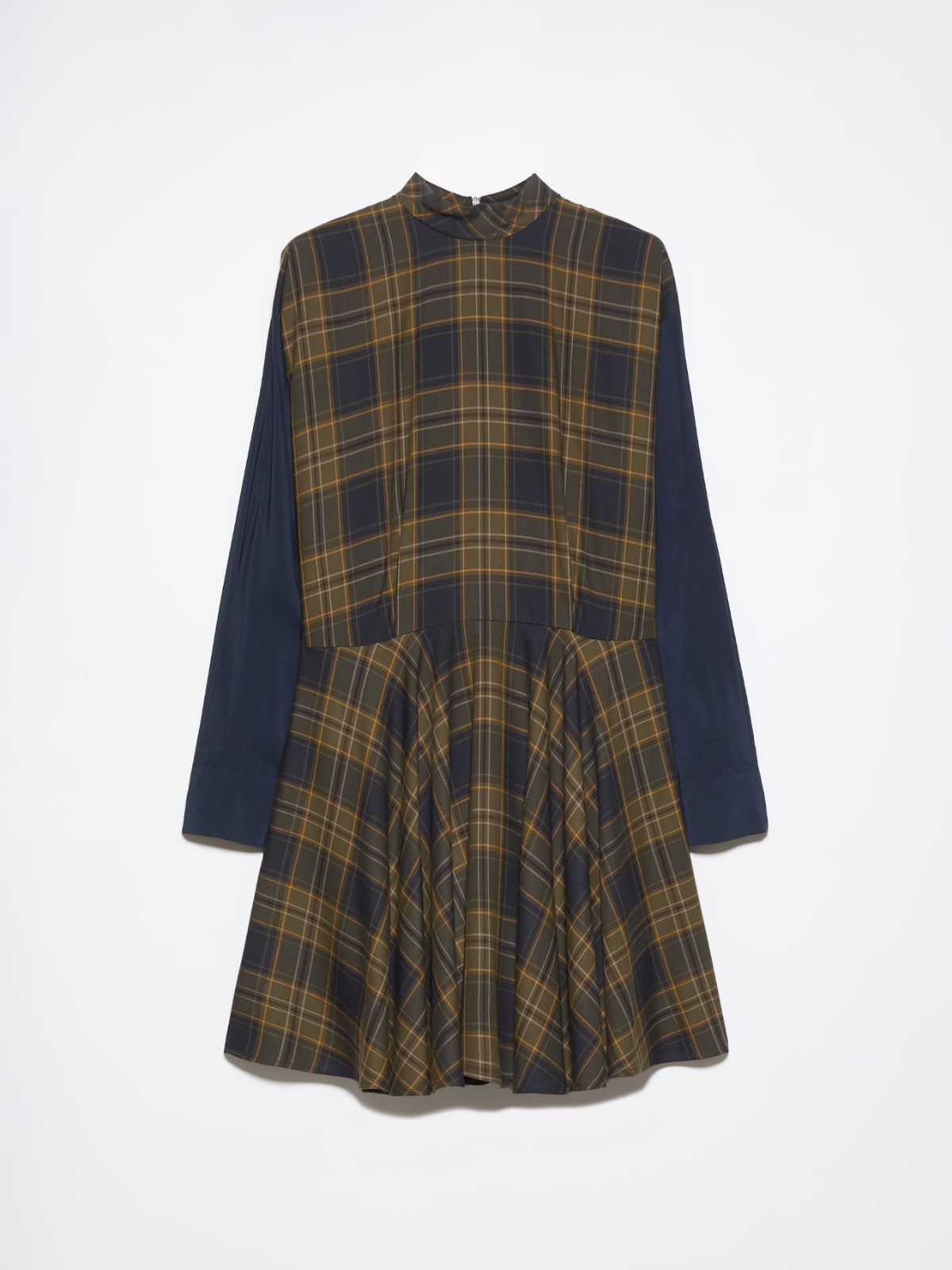 Checked mini dress - OLIVE - MAX&Co. - 5