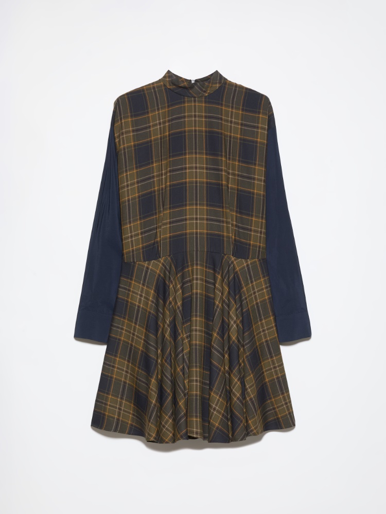 Checked mini dress - OLIVE - MAX&Co. - 5
