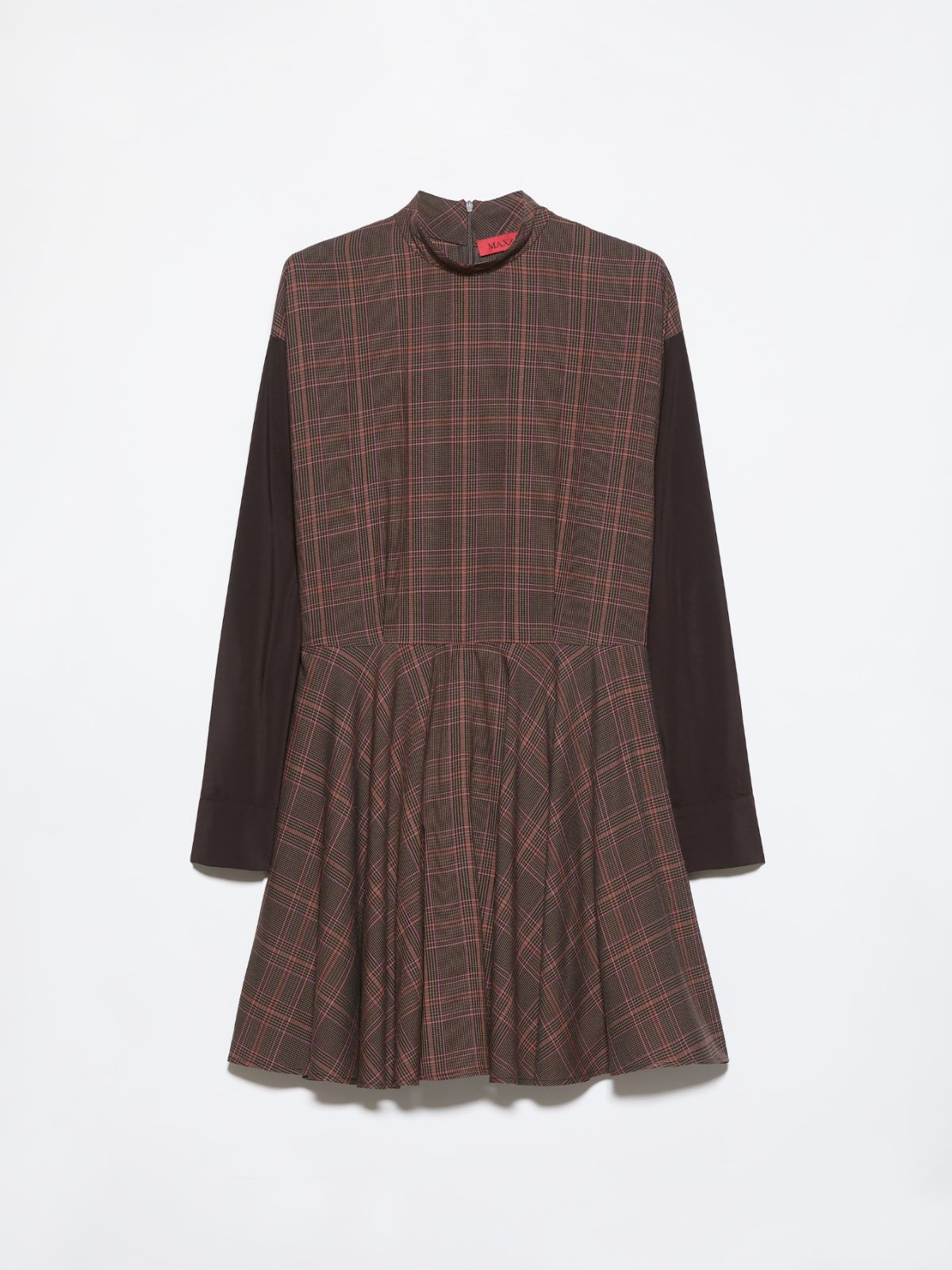 Checked mini dress - BROWN - MAX&Co. - 6
