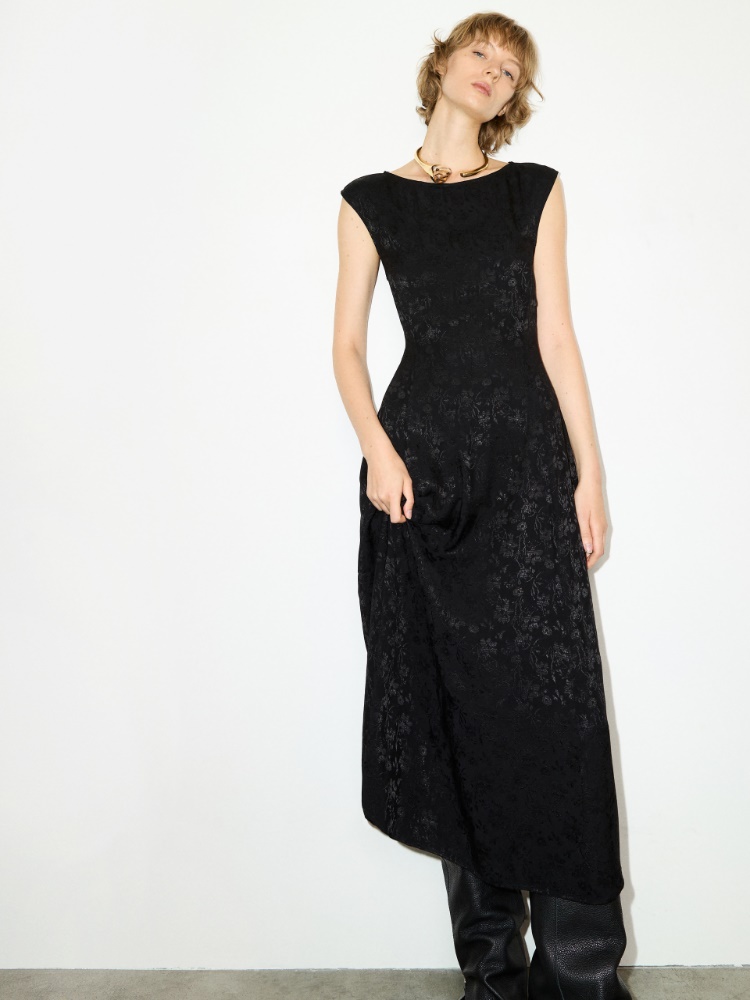 Floral jacquard midi dress - MAX&Co.