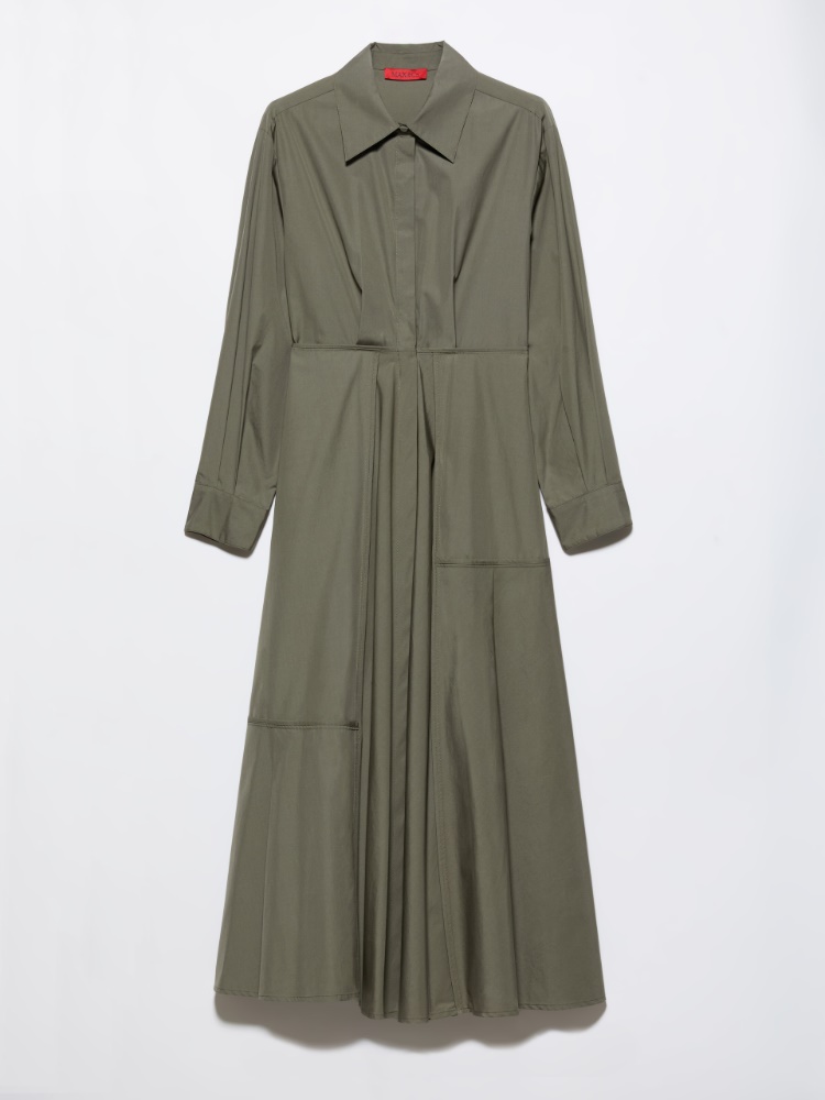 Cotton-poplin shirt dress - MAX&Co. - 5