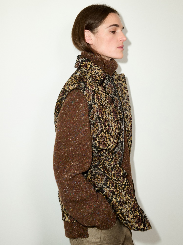 Snake-effect jacquard gilet - MAX&Co. - 4