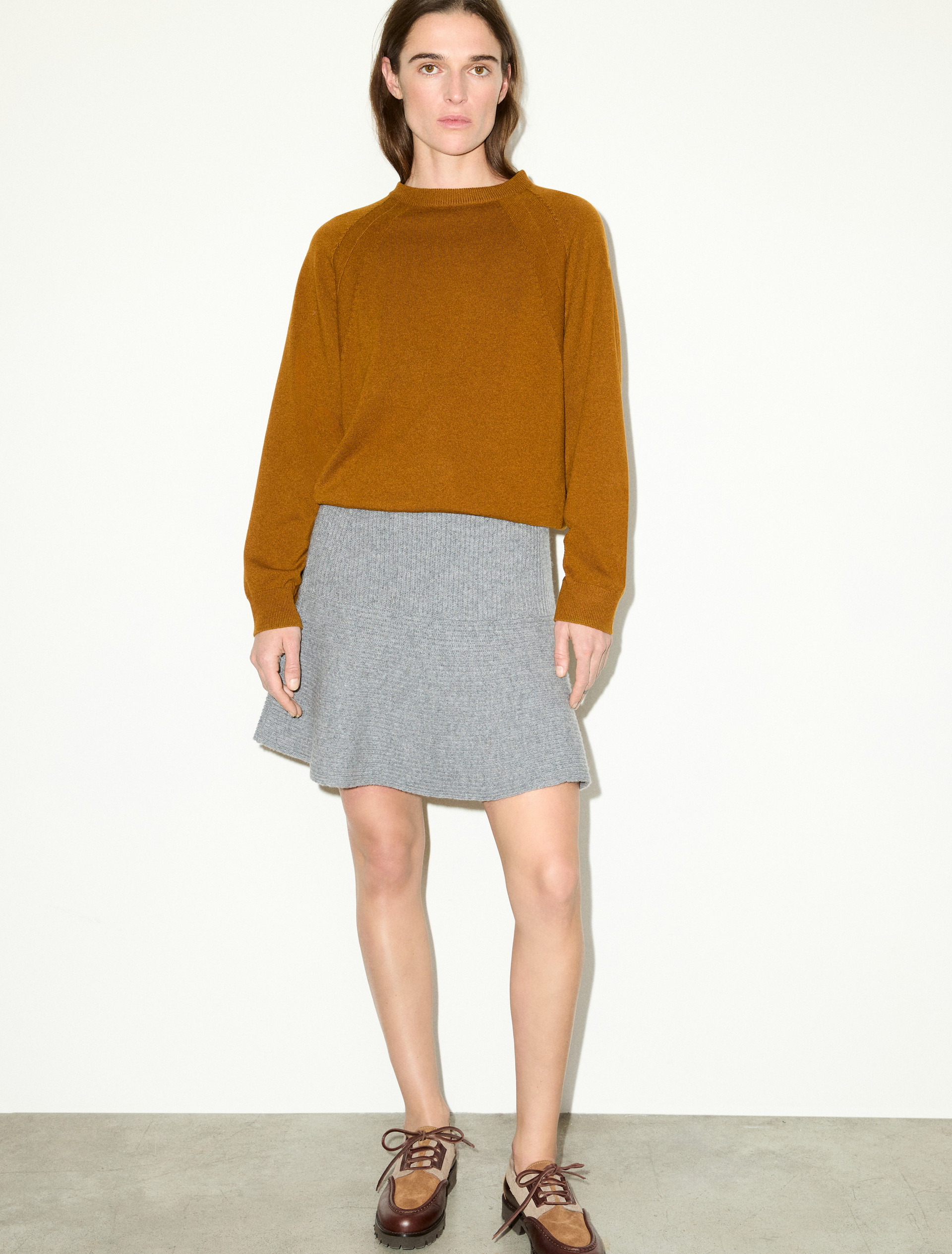 Knitted wool mini skirt - MAX&Co.