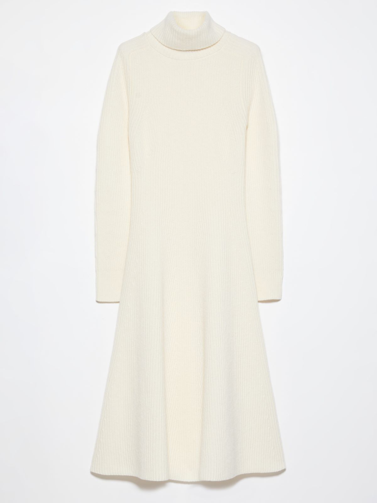 Knitted wool midi dress - WHITE - MAX&Co. - 5