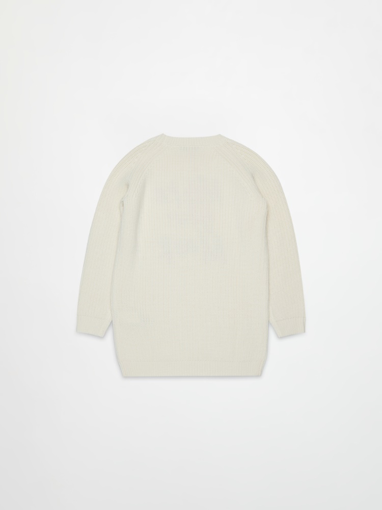 Robe en maille avec inscription sur le devant KID - MAX&Co. - 2