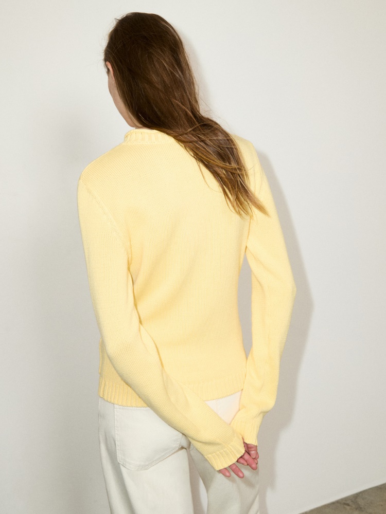 Embroidered cotton cardigan - MAX&Co. - 2
