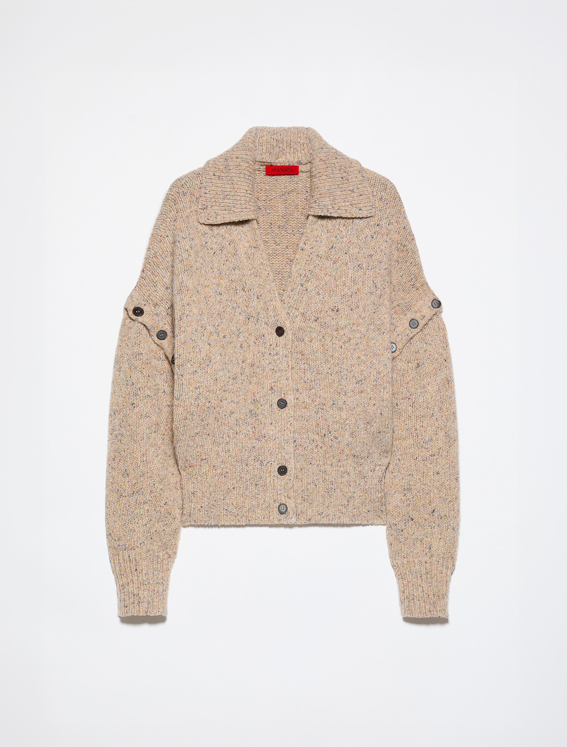 Wool-tweed cardigan - MAX&Co.