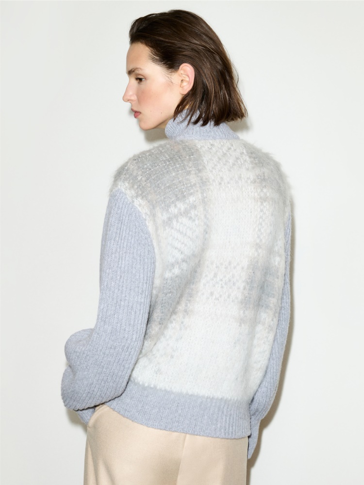 Jacquard-knit bomber jacket - MAX&Co. - 2